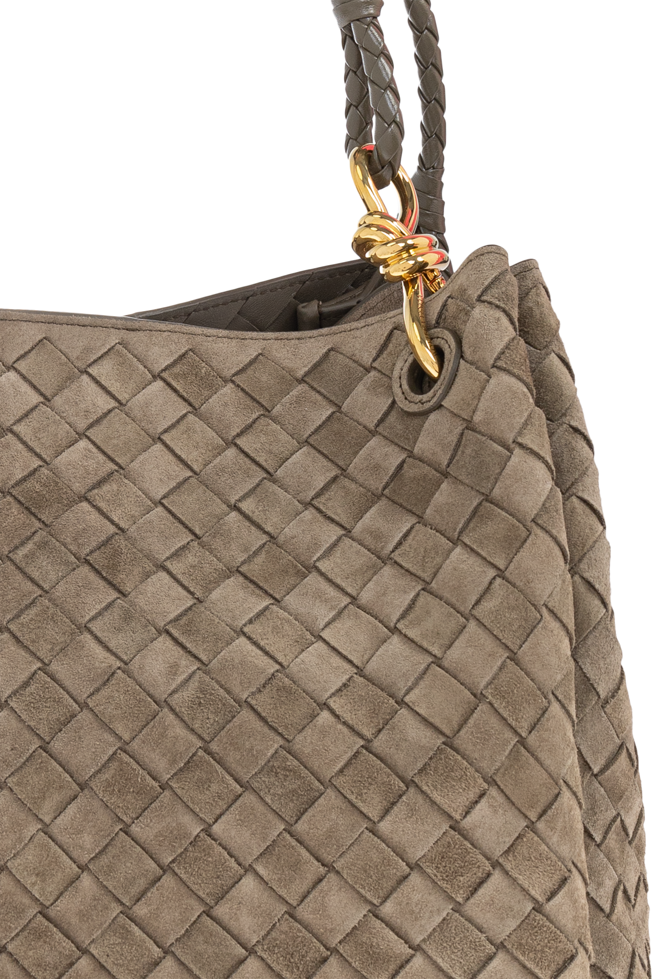 Grey Shoulder bag `Parachute Large` Bottega Veneta - Vitkac Canada